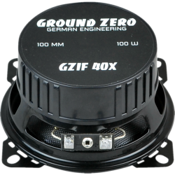 Ground Zero GZIF 40X - 2-drożne głośniki współosiowe o średnicy woofera 100 mm
